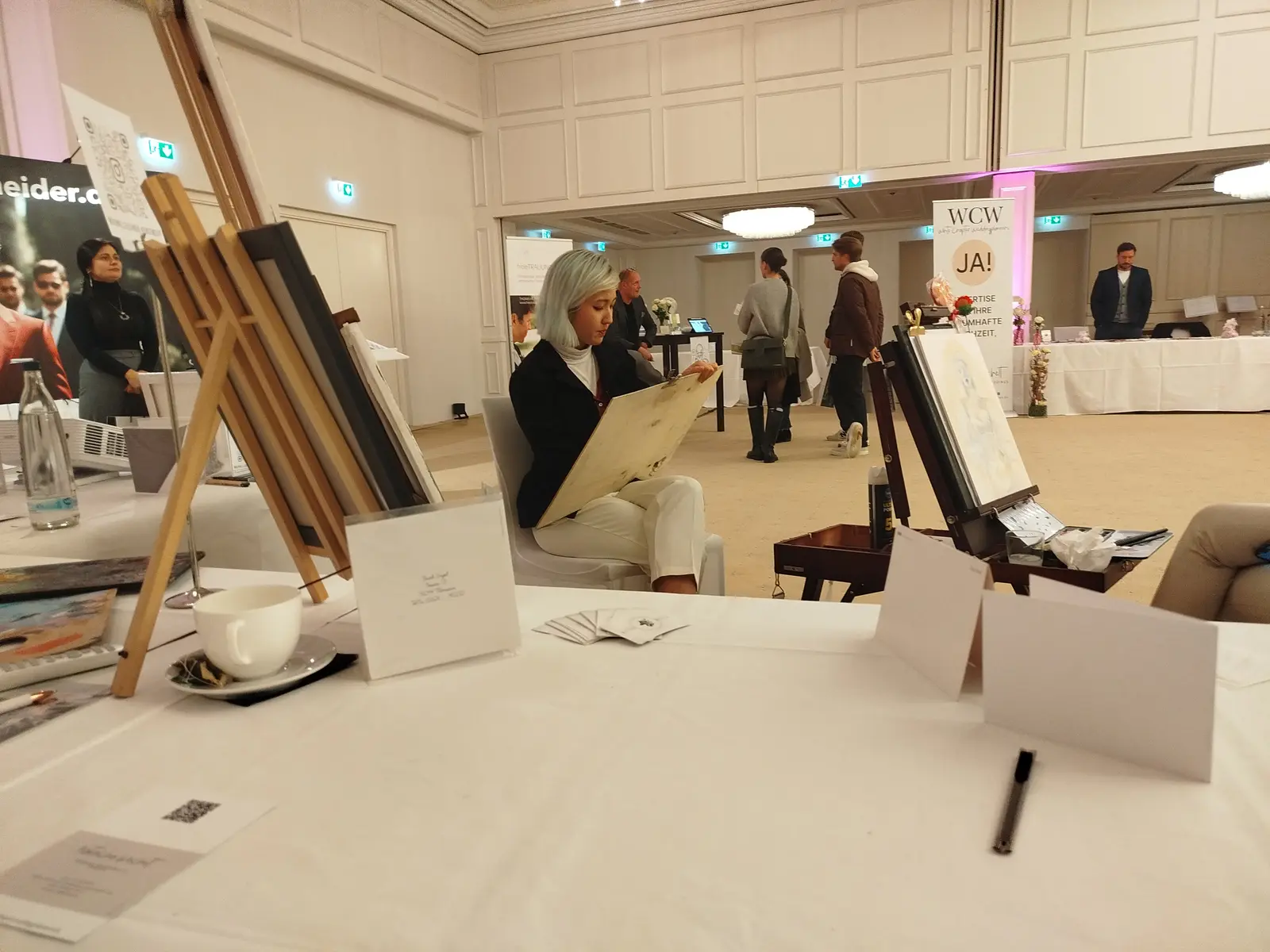 Live-Eventkünstler von Kunstwolff in Frankfurt