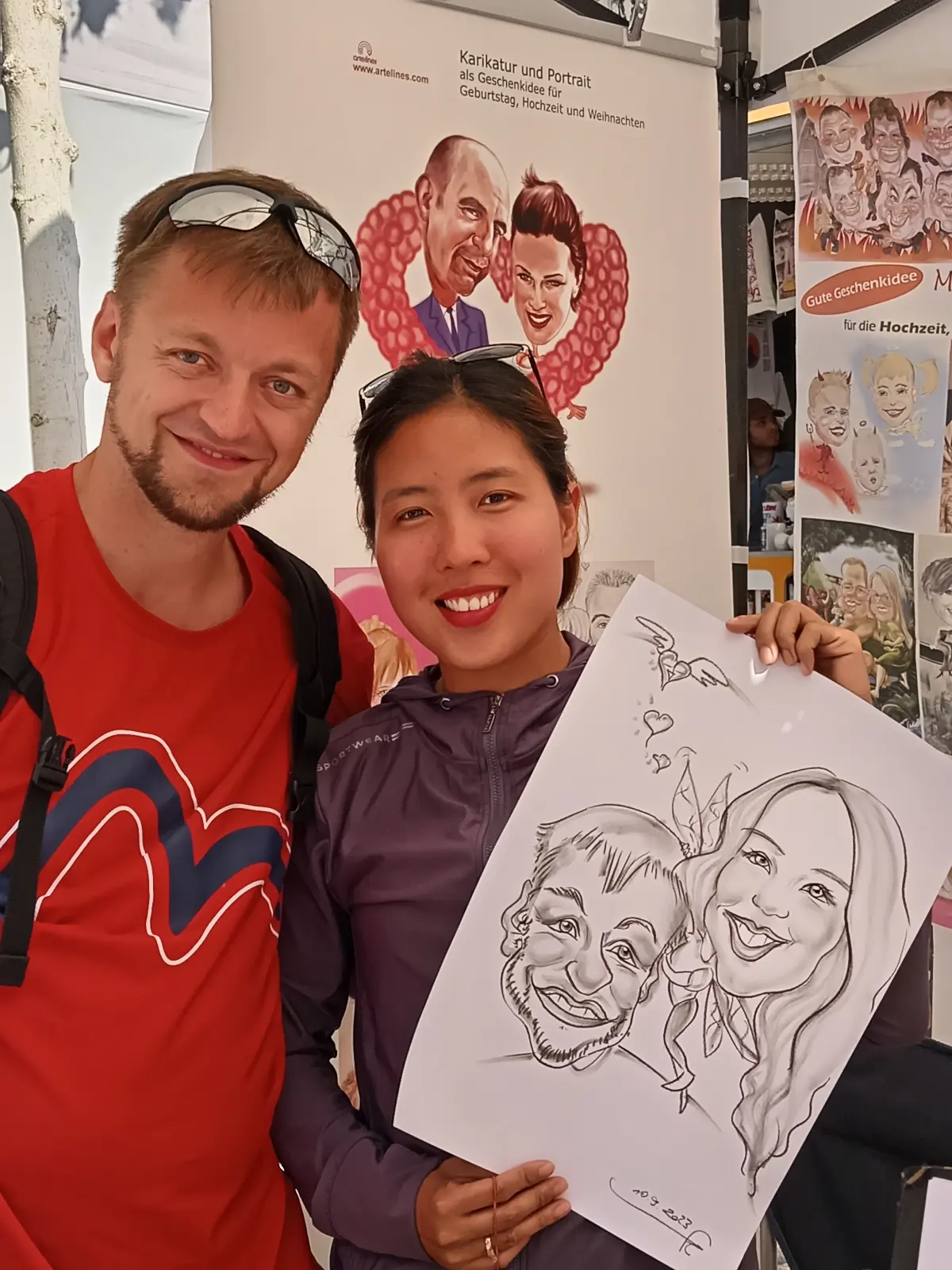 caricaturiste événementiel luxembourg