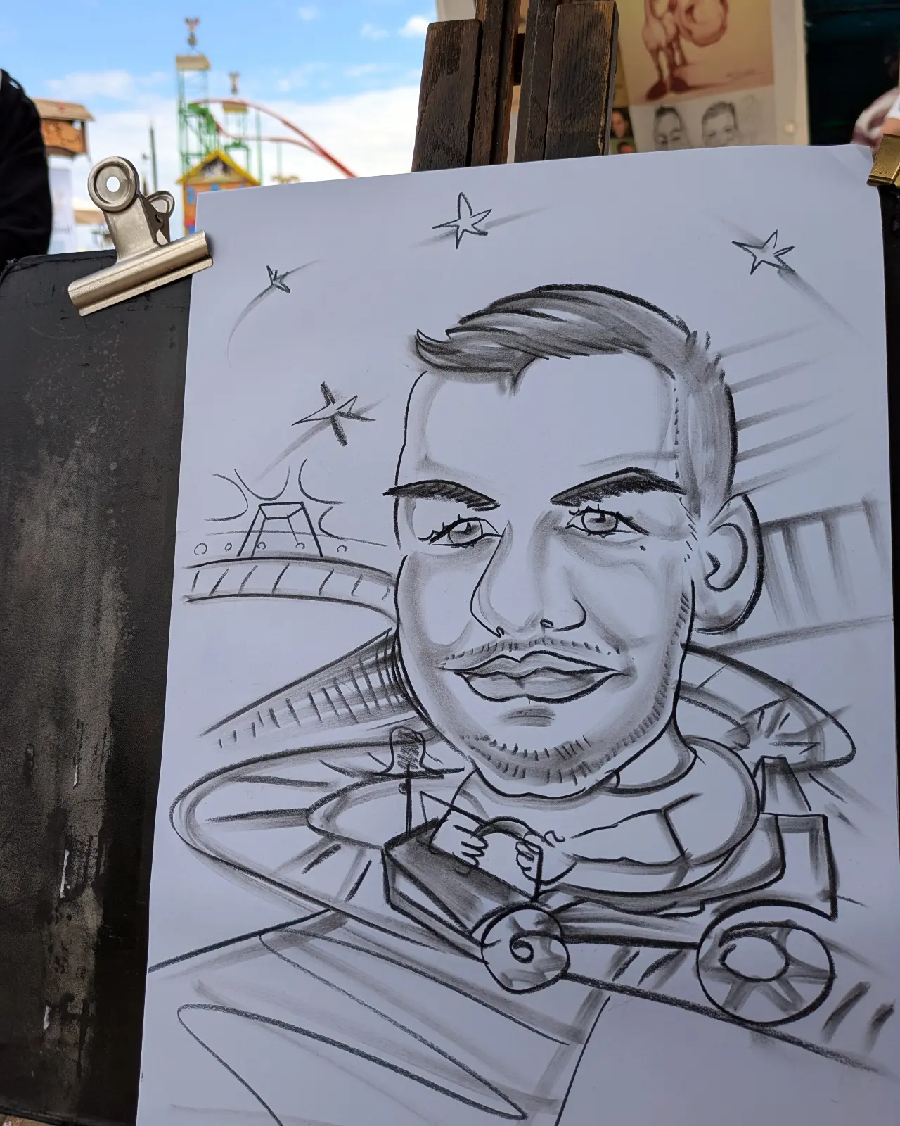 karikaturist rheinkirmes duesseldorf