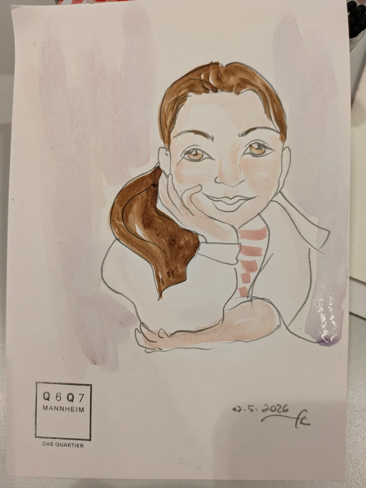 Live-Kunst von Kunstwolff